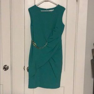 Sea foam green dress